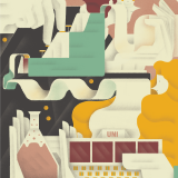 Illustration by Sergio Membrillas for Jacobin