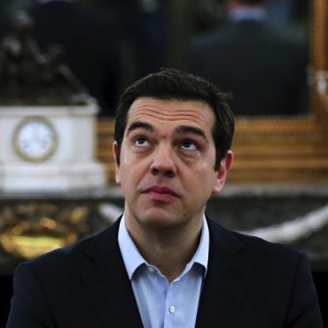 Greek Prime Minister Alexis Tsipras during a swearing-in ceremony this month. Alkis Konstantinidis / Reuters