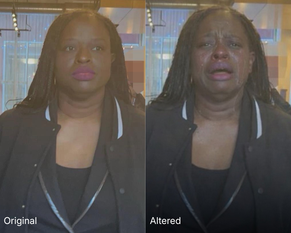 White House Posts AI-Altered Protester Image