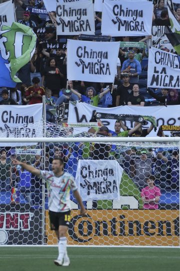 You can’t kick politics out of football